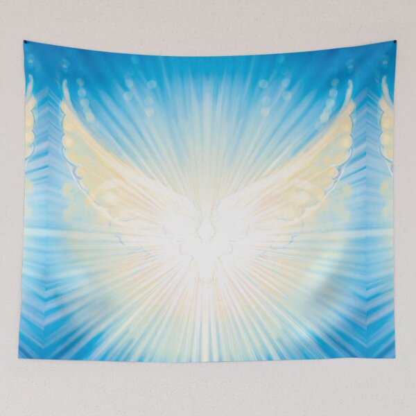 Item preview, 22 Archangels - White Angel Wings Art, Archangel Art, Spiritual Art designed and sold by Jezhawk.