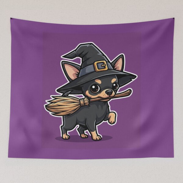 Item preview, Witchy Chihuahua  designed and sold by Megaera8.