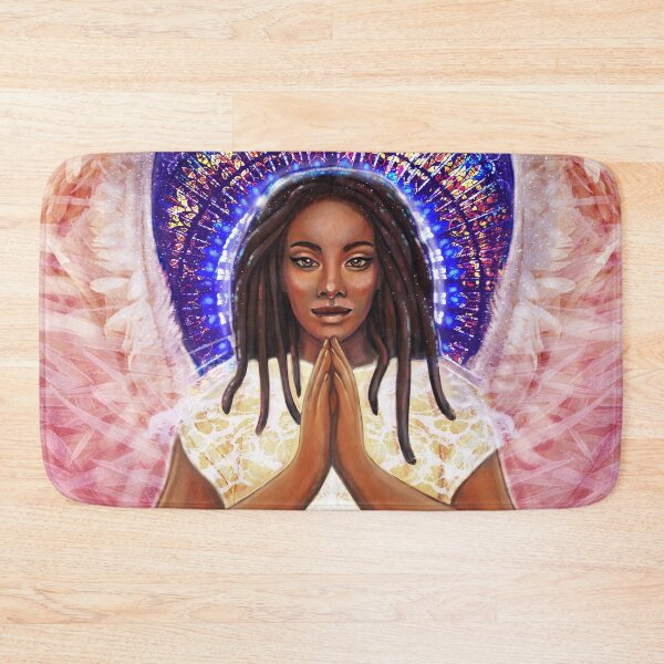 Item preview, Guardian Angel Art, Beautiful Guardian Angel, Divine Protection, Spiritual Art, Angelic Art designed and sold by Jezhawk.