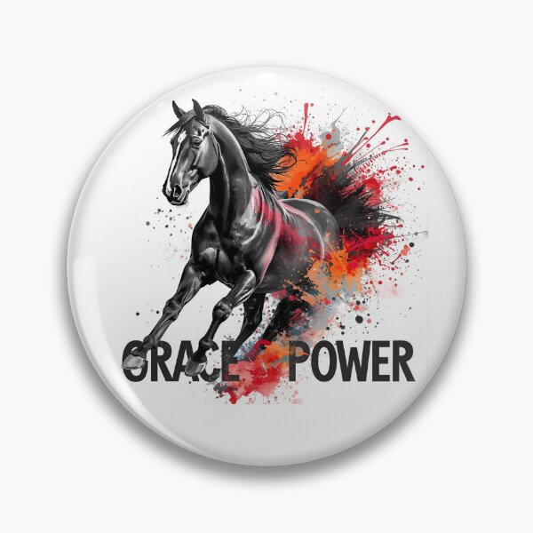 Item preview, Friesian in a Watercolor Splash with Text designed and sold by Friesian-Fan-S.
