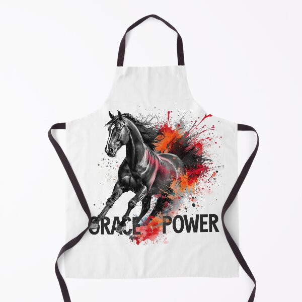 Item preview, Friesian in a Watercolor Splash with Text designed and sold by Friesian-Fan-S.