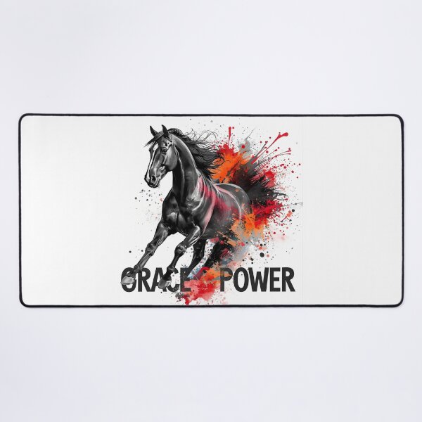 Item preview, Friesian in a Watercolor Splash with Text designed and sold by Friesian-Fan-S.
