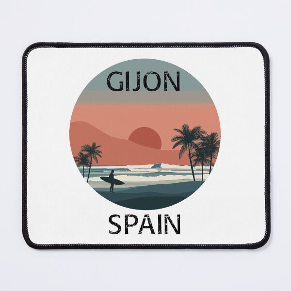 Item preview, Gijon - Spain (with Black Lettering) designed and sold by VelvetRoom.