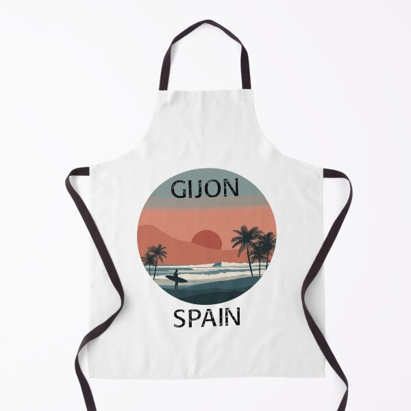 Item preview, Gijon - Spain (with Black Lettering) designed and sold by VelvetRoom.