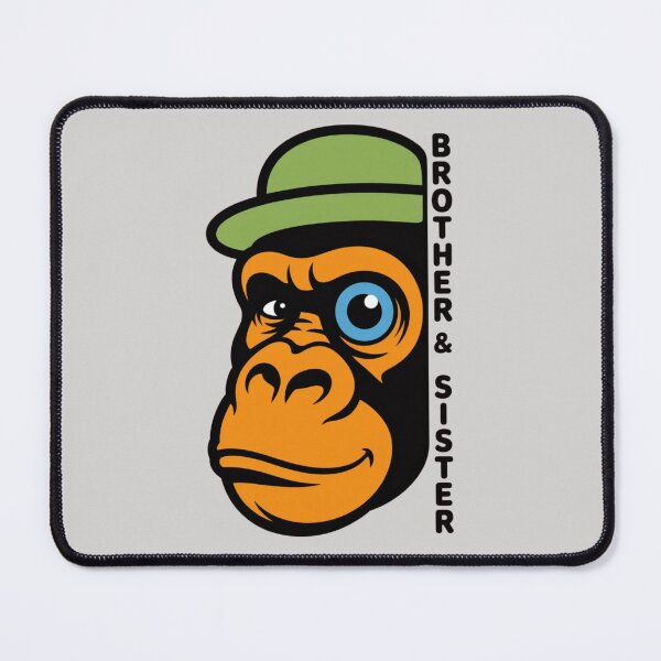 Item preview, Monkey Brother & Sister designed and sold by 123ks.