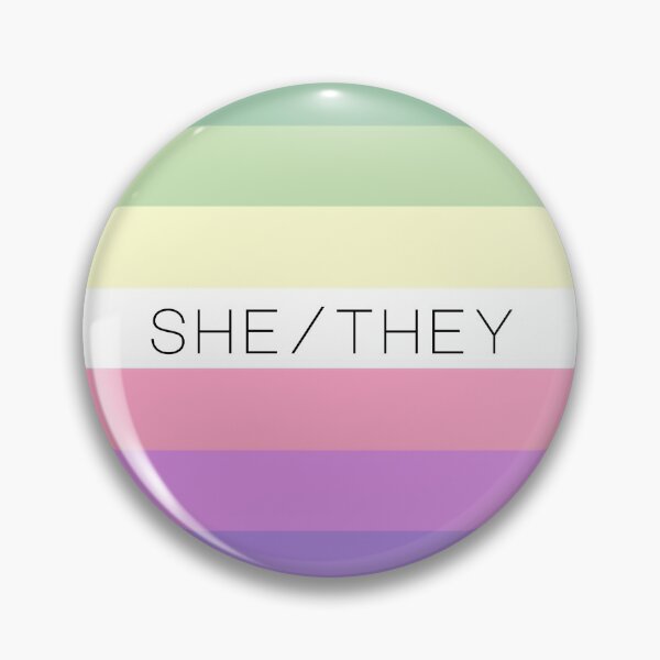 Item preview, She/They genderfae pronouns  designed and sold by Uniiverseciity.