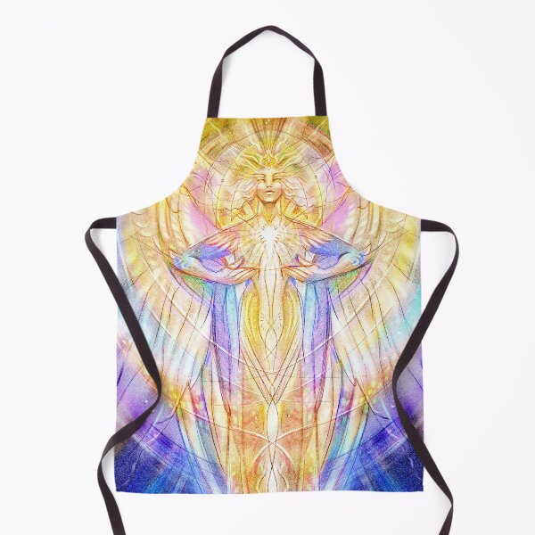 Item preview, It's a Feeling - Joyful Angelic Art, Guardian Angel Art, Archangel Art, Rainbow Angel Art designed and sold by Jezhawk.