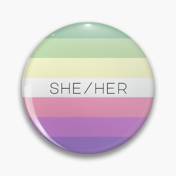 Item preview, She/her genderfae pronouns designed and sold by Uniiverseciity.