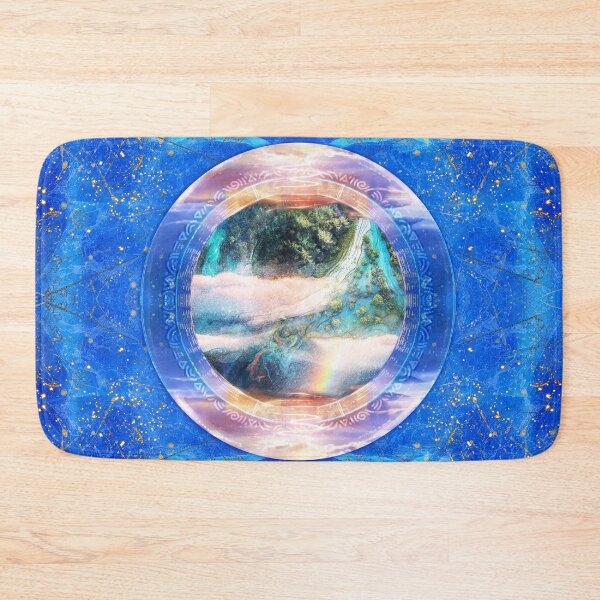Item preview, Gateway Oracle - Blue Portal, Spiritual Art, High Vibration Art designed and sold by Jezhawk.