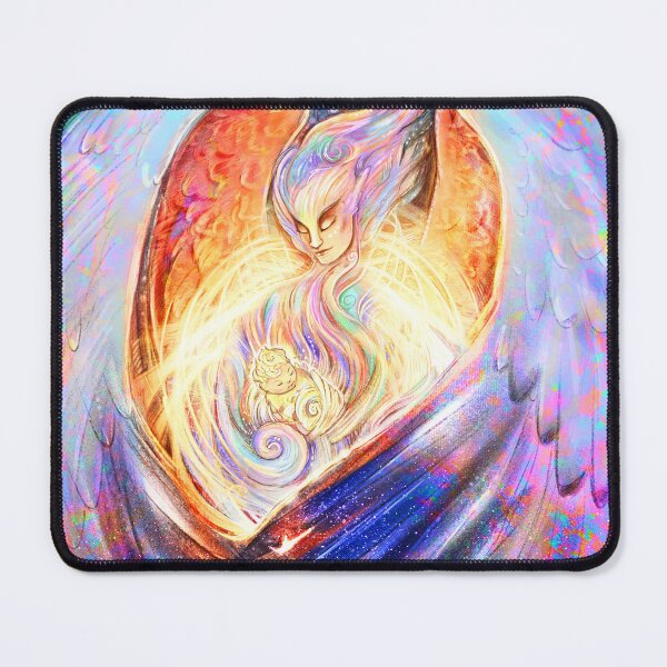 Item preview, Orison - Angelic Art, Guardian Angel Art, Intuitive Art, Protective Spirit designed and sold by Jezhawk.