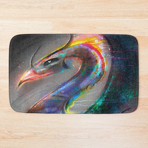 Item preview, Fire Drake - Dragon Art, Wyvern Art, Fantasy Dragon Art, Fantasy Wyvern Art designed and sold by Jezhawk.