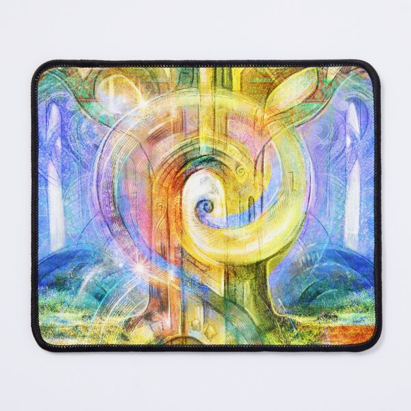 Item preview, Temple - Tree of Life Art, Magical Portal Art, Beautiful Tree Art, Forest Art designed and sold by Jezhawk.
