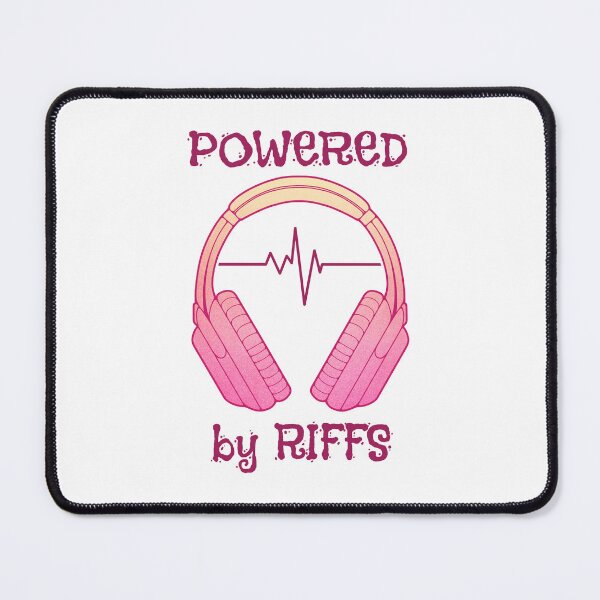Item preview, Headphones | Powered By Riffs designed and sold by ObsidianDaz.