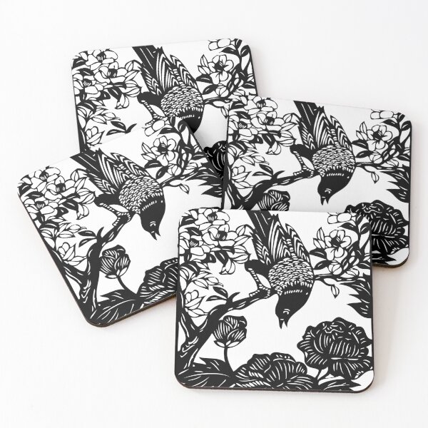 Item preview, A bird on a tree designed and sold by Design4uStudio.