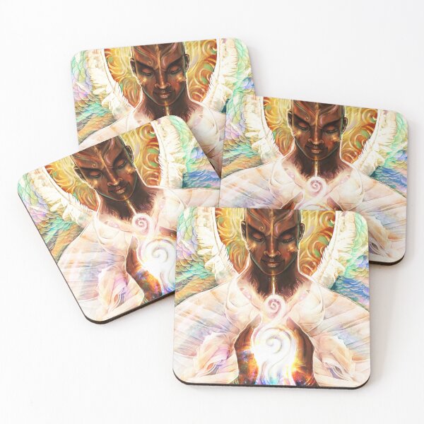 Item preview, Blessings and Abundance, Angelic Art, Spiritual Art, High Vibration Art designed and sold by Jezhawk.