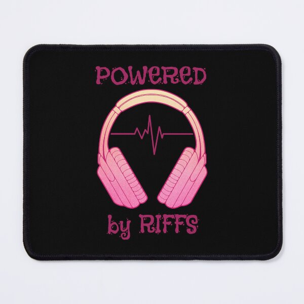 Item preview, Headphones | Powered By Riffs designed and sold by ObsidianDaz.
