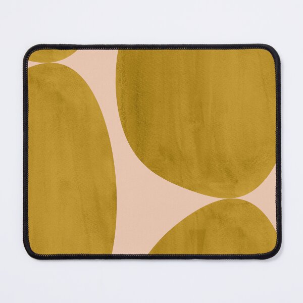 Item preview, Mustard shape on pink designed and sold by WhalesWay.