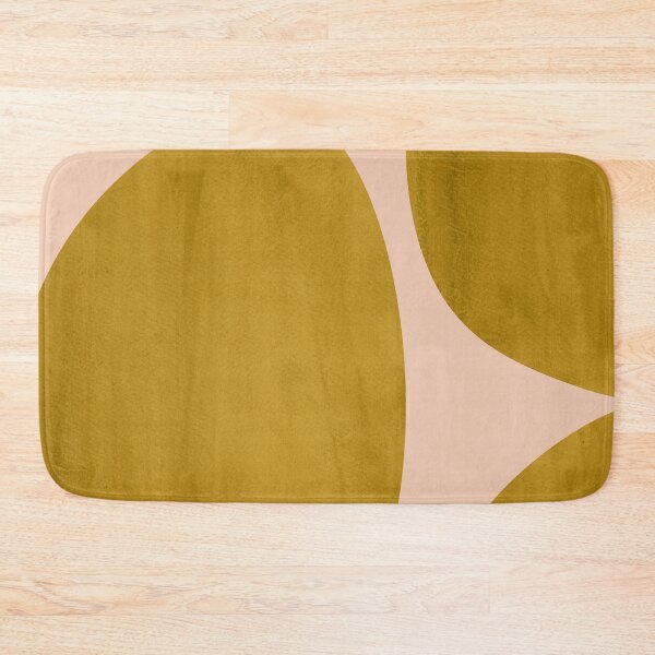 Item preview, Mustard shape on pink designed and sold by WhalesWay.