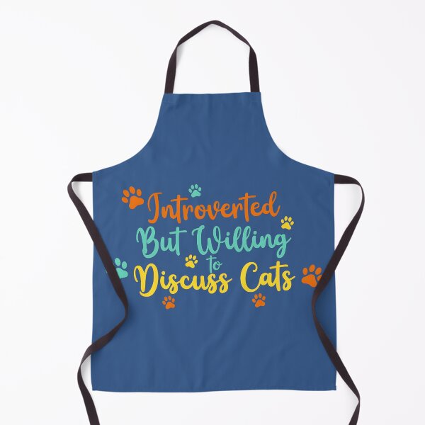 Item preview, Introverted But Willing to Discuss Cats designed and sold by 95kinimoD.