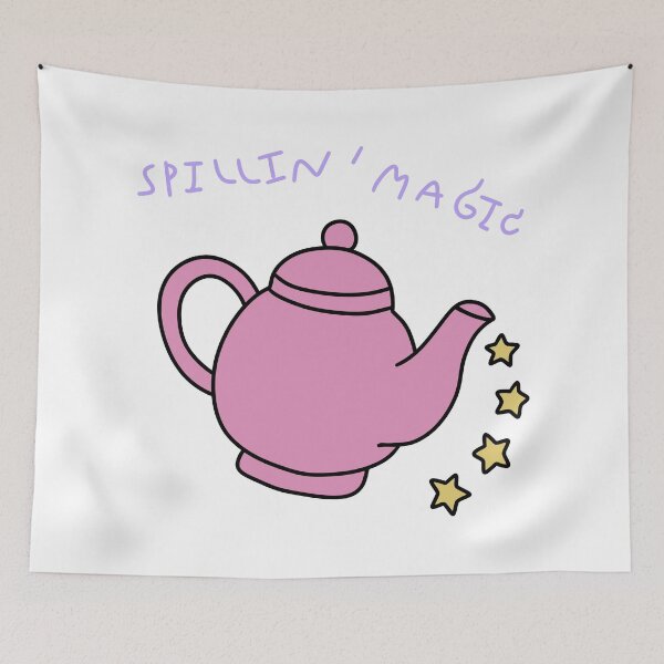 Item preview, Spillin’ Magic Cute Teapot designed and sold by DD Draw.