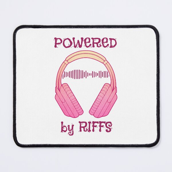 Item preview, Headphones | Powered By Riffs designed and sold by ObsidianDaz.