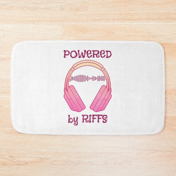 Item preview, Headphones | Powered By Riffs designed and sold by ObsidianDaz.