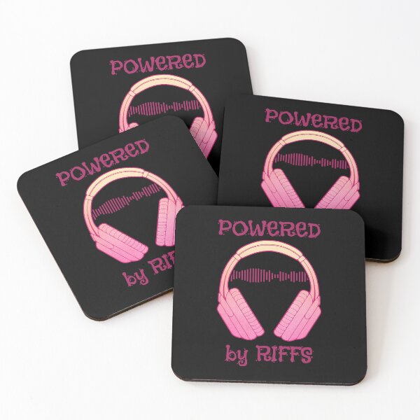 Item preview, Headphones | Powered By Riffs designed and sold by ObsidianDaz.