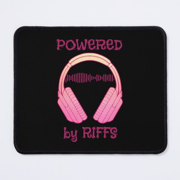Item preview, Headphones | Powered By Riffs designed and sold by ObsidianDaz.