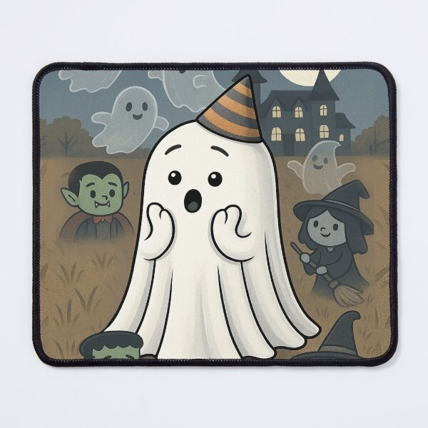 Item preview, Vintage Halloween Ghosts designed and sold by AZTRELIS.