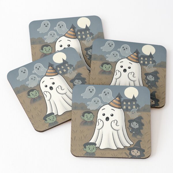 Item preview, Vintage Halloween Ghosts  designed and sold by AZTRELIS.