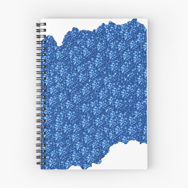 Item preview, Blue Rhinestone Macedonia designed and sold by TheIconSmith.