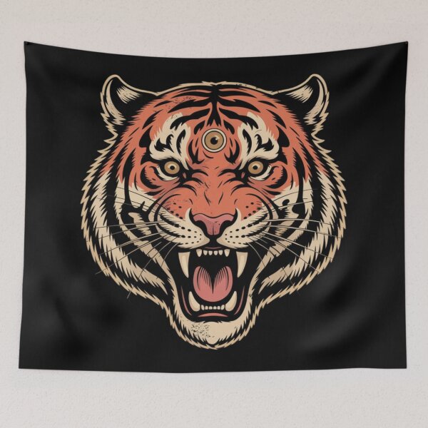 Item preview, Three eyed Tigre designed and sold by 123ks.