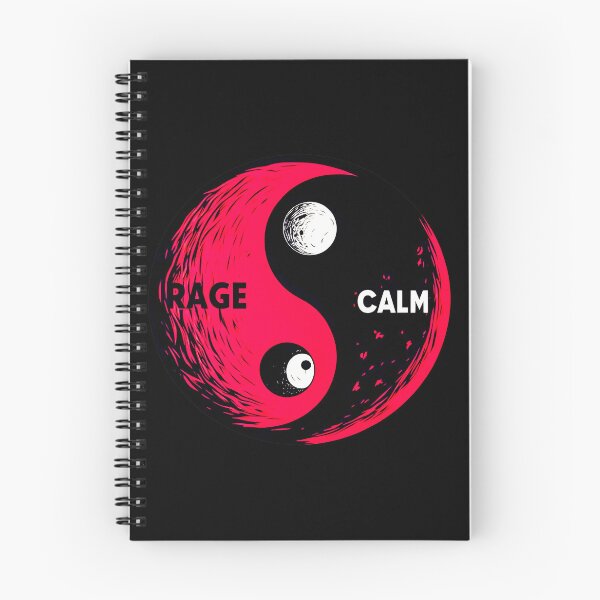 Item preview, Rage Calm Ying Yang designed and sold by SideKickCreates.
