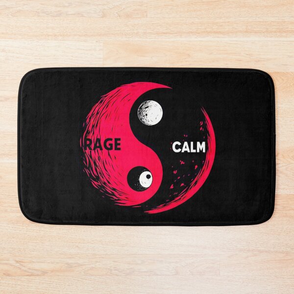 Item preview, Rage Calm Ying Yang designed and sold by SideKickCreates.