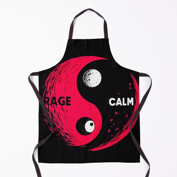 Item preview, Rage Calm Ying Yang designed and sold by SideKickCreates.
