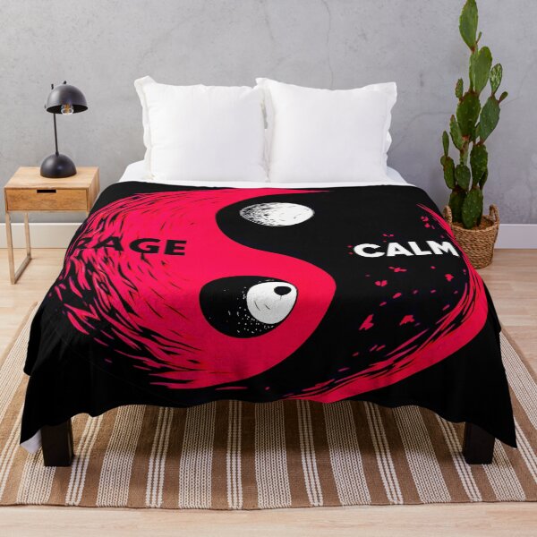 Item preview, Rage Calm Ying Yang designed and sold by SideKickCreates.
