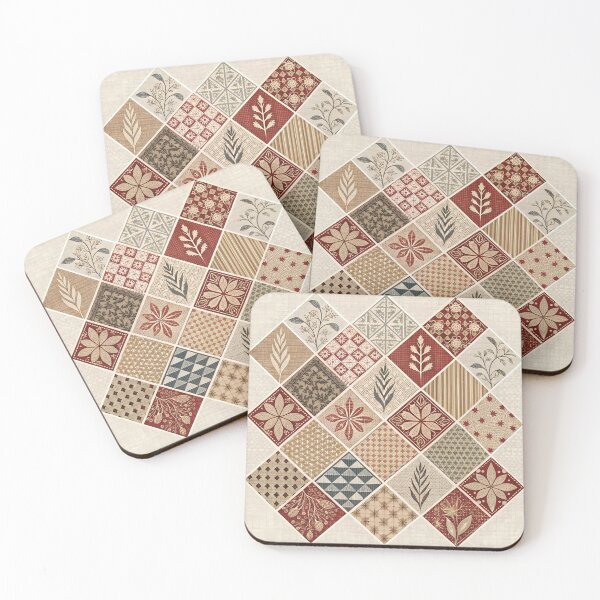 Item preview, Vintage Patchwork Quilt Pattern Design designed and sold by aminz4.
