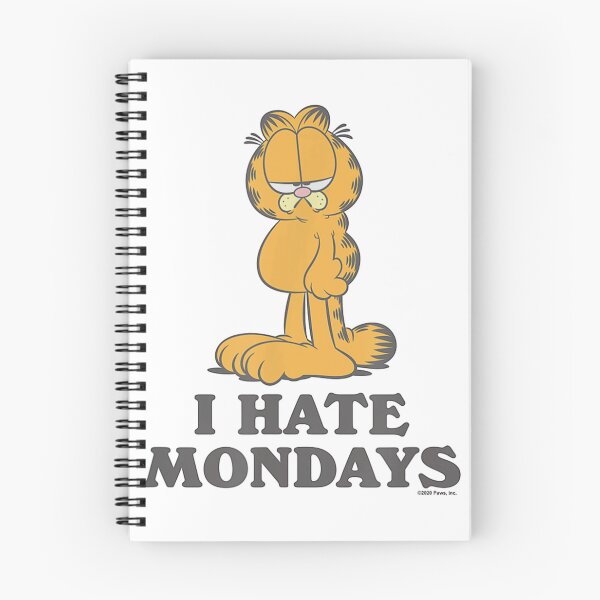 Item preview,  Cat Face - Funny Cat Garfield I Hate Mondays designed and sold by JosueGon.