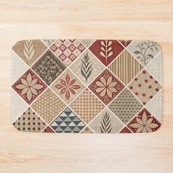 Item preview, Vintage Patchwork Quilt Pattern Design designed and sold by aminz4.
