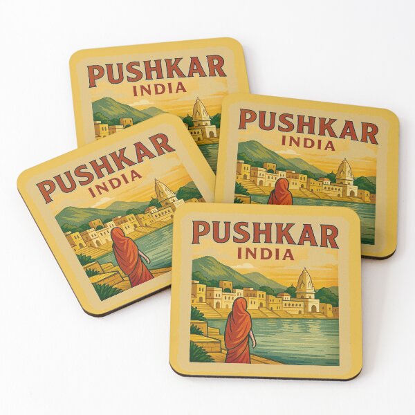 Item preview, Pushkar, India - Sacred Desert City designed and sold by Myra365Art.