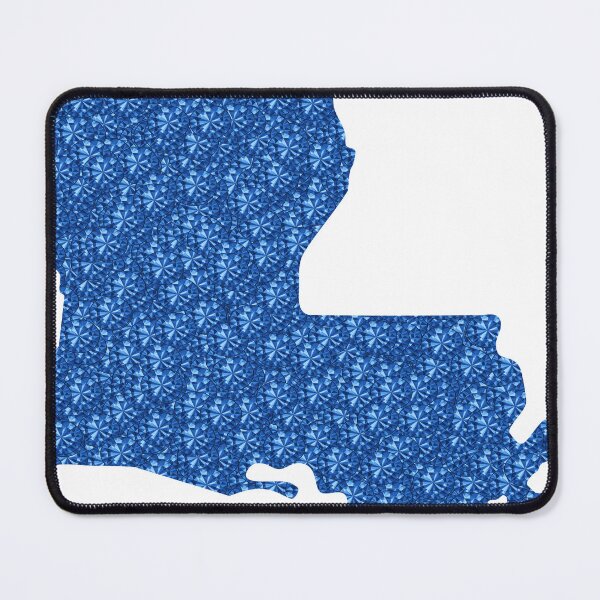 Item preview, Blue Rhinestone Louisiana designed and sold by TheIconSmith.