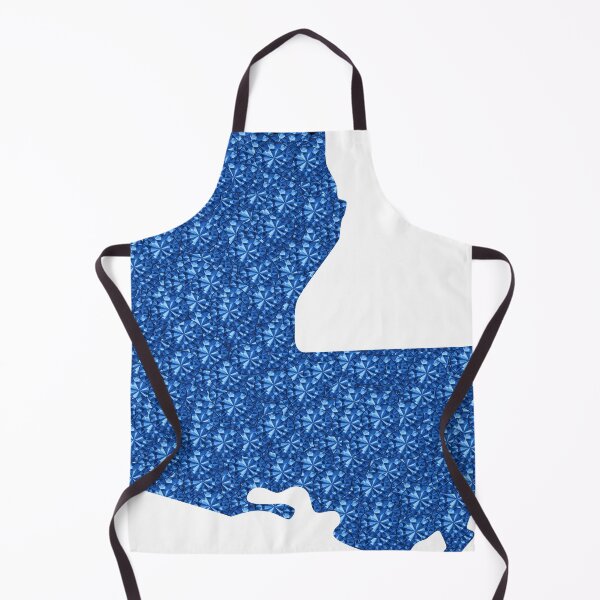 Item preview, Blue Rhinestone Louisiana designed and sold by TheIconSmith.