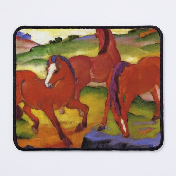 Item preview, Three Red Horses designed and sold by tomorrowsart.