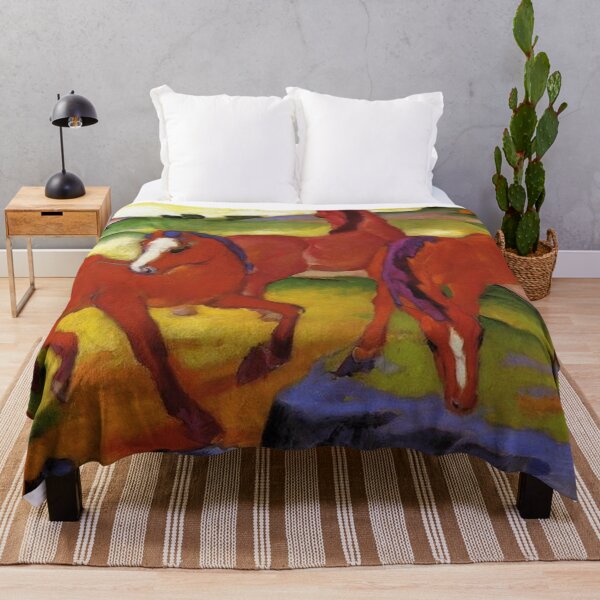 Item preview, Three Red Horses designed and sold by tomorrowsart.