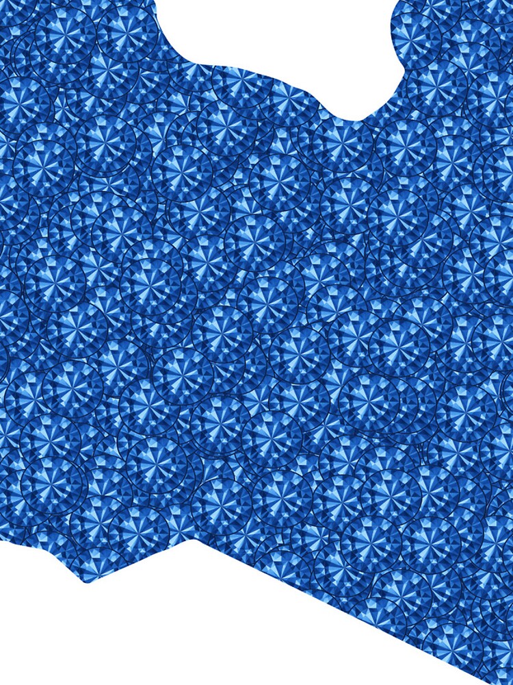 Thumbnail 4 of 4, iPhone Case, Blue Rhinestone Libya designed and sold by TheIconSmith.