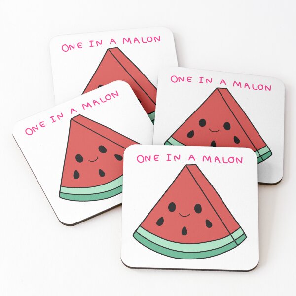 Item preview, One in a Malon Cute Watermelon Pun designed and sold by DD Draw.
