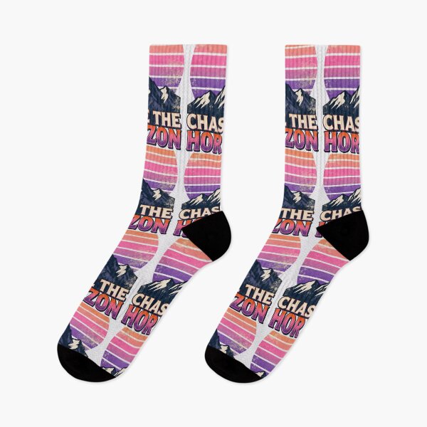 Item preview, Chase The Horizon Retro Mountain designed and sold by INNER WINNER YOU.