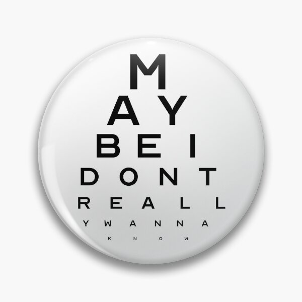Item preview, Maybe Eye Test designed and sold by savethetshirt.