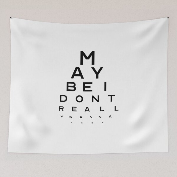 Item preview, Maybe Eye Test designed and sold by savethetshirt.