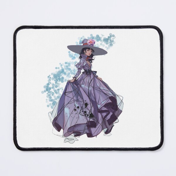 Item preview, Anime Gothic Witch Lavender Couture Halloween Art Witchcore Fantasy Wall Décor & Gifts designed and sold by Medeea Publishing.